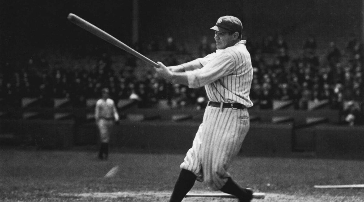Babe Ruth: "The bambino of the swat"