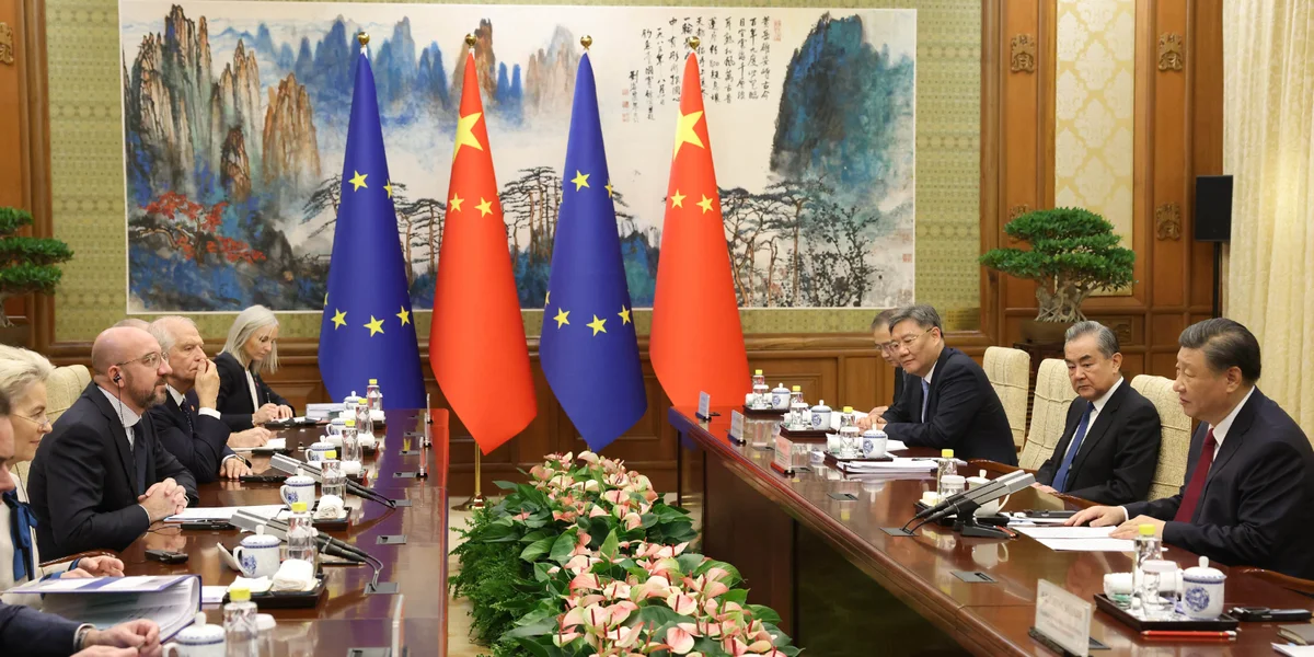 EU China | © picture alliance / ROPI | Pignatelli/EUC EU China | © picture alliance / ROPI | Pignatelli/EUC