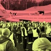© Fotoen: radio 100,7 / picture Alliance Illustratioun: Morgane Weidig Sozialwalen: Aviatiouns-Sekteur | © Fotoen: radio 100,7 / picture Alliance Illustratioun: Morgane Weidig