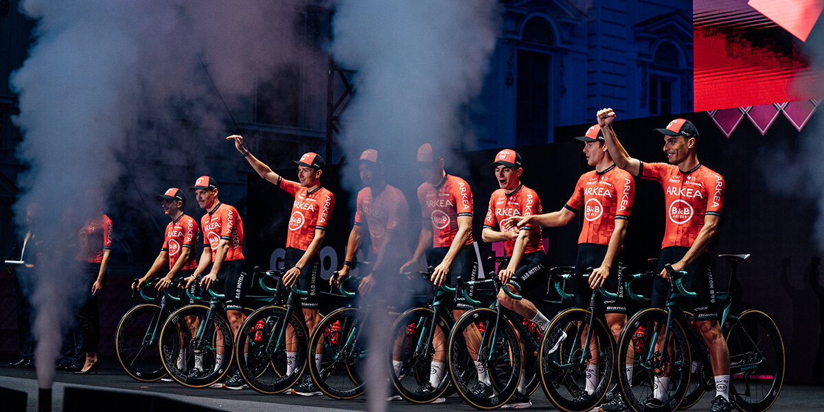 Optakt vum Giro d'Italia: Michel Ries als eenzege Lëtzebuerger mat um Depart | © LaPresse | z_w_photography