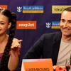 D'Tali an den Eric Lehmann op der Pressekonferenz no der Halleffinal | © Sarah Louise Benett / EBU Eurovisioun: D'Stëmmung virun der grousser Finall | © Sarah Louise Benett / EBU