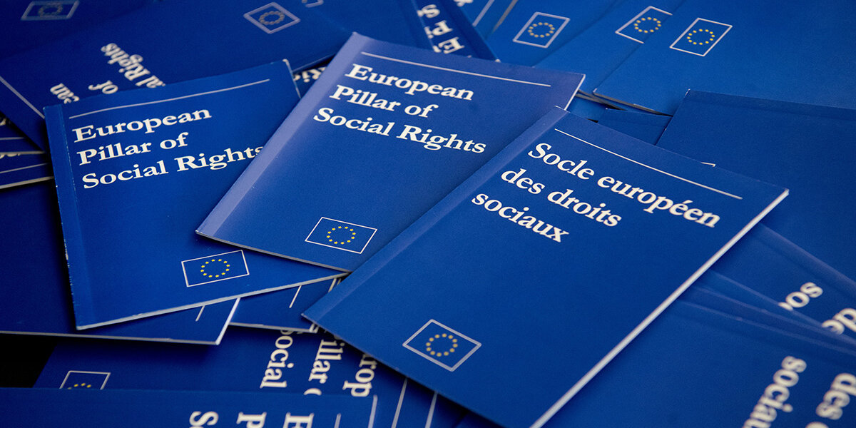 Ëffentlech Konferenz iwwer den europäesche Sockel vun de soziale Rechter