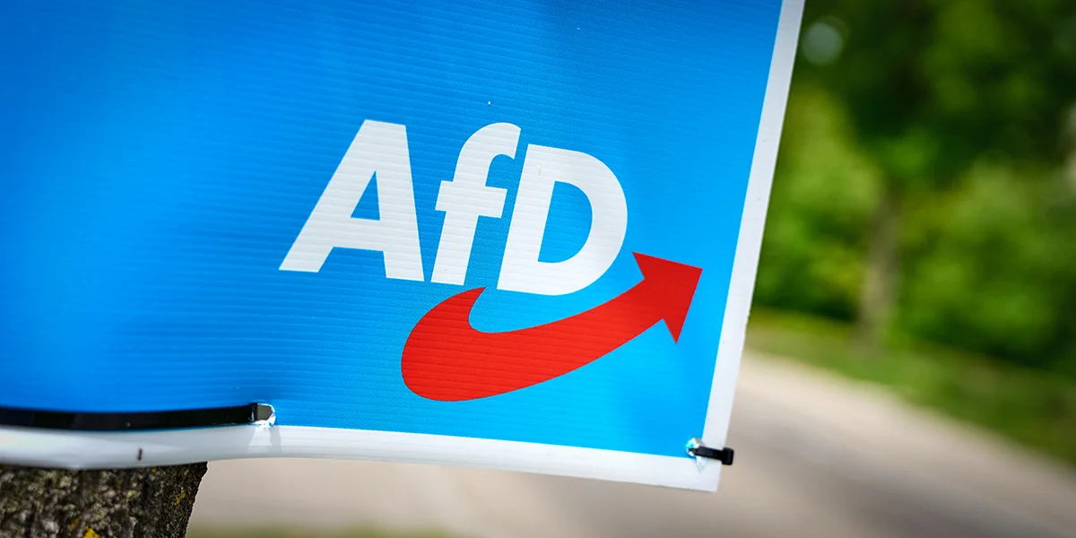 “AfD ass geséchert rietsextremistesch” | © picture alliance / CHROMORANGE | Michael Bihlmayer