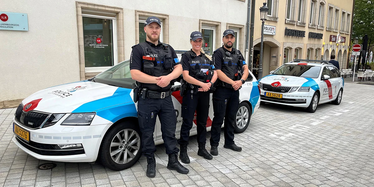 D'Patrull vun der Gemengepolice. | © Jo Diseviscourt Gemengepolice | © Jo Diseviscourt
