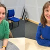 Florence Sunnen an Anouk Faber | © Luc Spada S02E17 Mir scheiteren ëmmer nach: Anouk Faber an Florence Sunnen | © Luc Spada