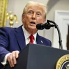 Den Donald Trump attackéiert d'US-Justiz op senger Plattform Truth Social | © picture alliance / Consolidated News Photos | Aaron Schwartz - Pool via CNP
