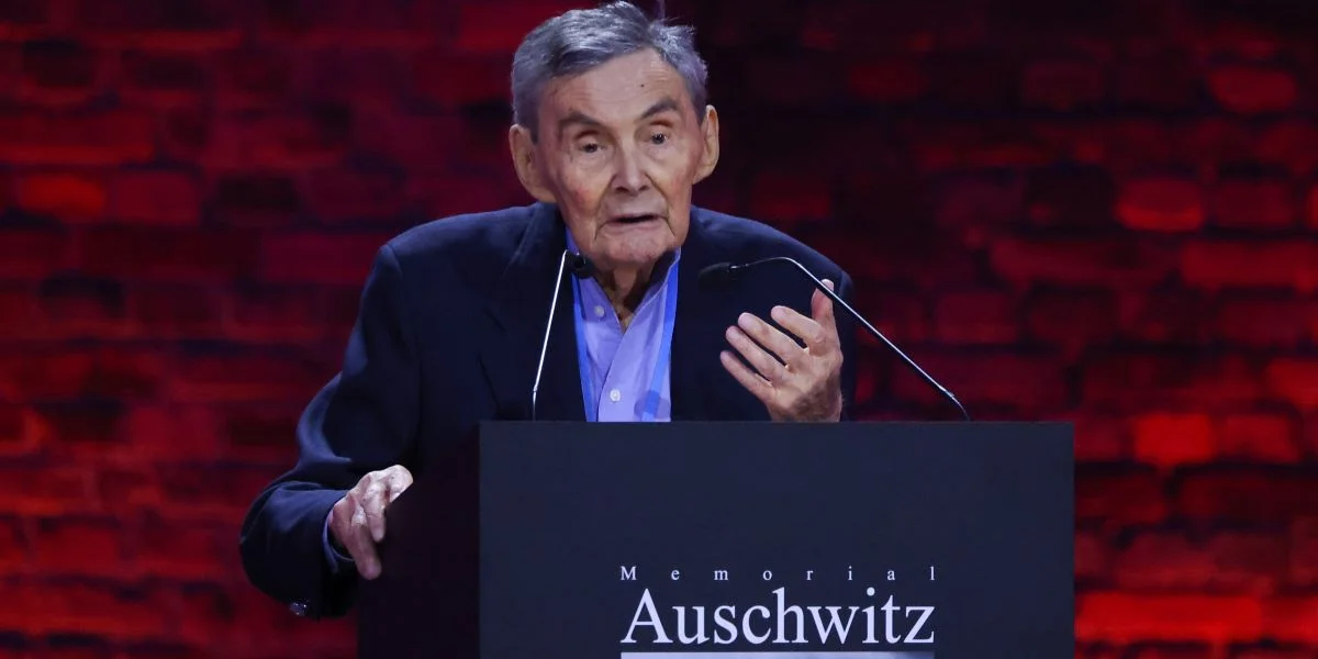 Marian Turski, President vum internationalen Auschwitzcomité, ass dout | © picture alliance / NurPhoto | Beata Zawrzel
