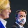 Déi fréier Gesondheetsministesch Paulette Lenert an den Ex-Premier Xavier Bettel. | © Jean-Christophe Verhaegen Large-Scale-Testing: Zweet Reunioun vun der Budgetskontrollkommissioun | © Jean-Christophe Verhaegen