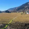 Klenge Fliger um Wee op Lëtzebuerg ofgestierzt  | © Freiwillige Feuerwehr Zell am See 