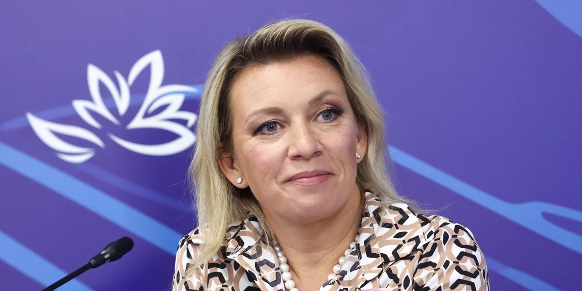 Spriecherin vum russeschen Ausseministere Maria Zakharova | © picture alliance / press.media | Petrov Sergey