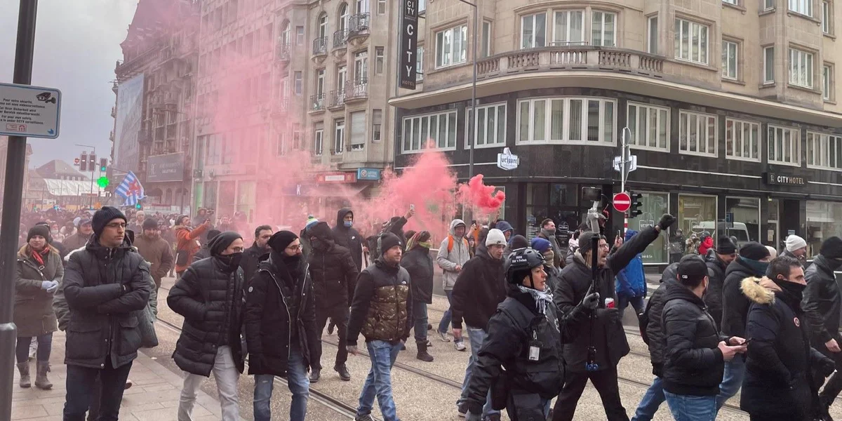 Covid-Manifestatioun 2022 zu Lëtzebuerg  | © Pierre Reyland
