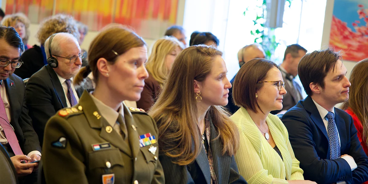 Presentatioun vum Nationale “Fraen, Fridden a Sécherheet” | © MAE