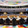 Roundtable with President of Ukraine via video conference | © European Union D'EU wëllt massiv oprüsten | © European Union