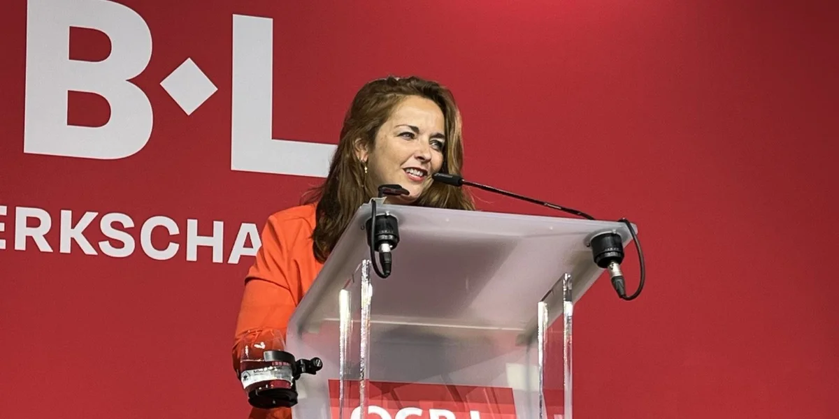 D'Nora Back um OGBL-Kongress. | © OGBL