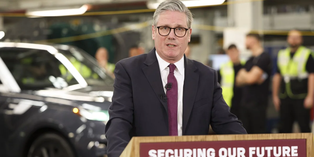 Handelssträit mat den USA: De Keir Starmer wëllt Rou, Stäerkt a Pragmatismus weisen | © picture alliance / Photoshot