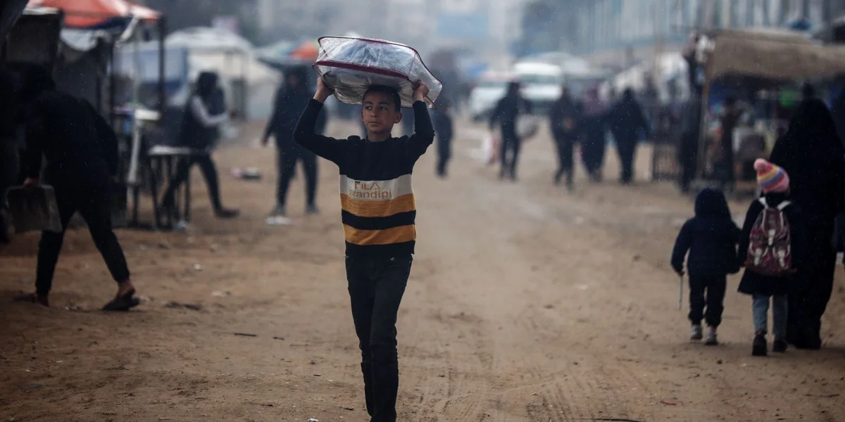 Gaza, 12. Abrëll 2025 | © picture alliance / NurPhoto | Majdi Fathi