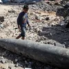 Weider Loftattacke vun der israeelescher Arméi | © picture alliance / NurPhoto | Majdi Fathi