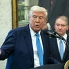 Donald Trump wëll, datt China sech op Ofkommes aléisst | © picture alliance / Consolidated News Photos | Bonnie Cash - Pool via CNP