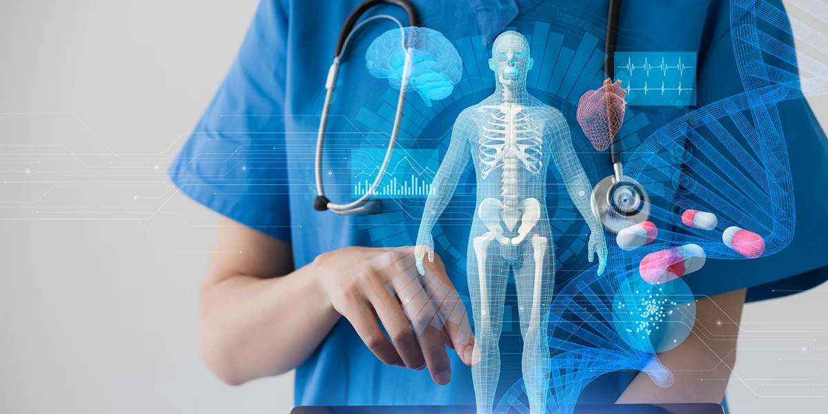 Chancen a Risike vu Kënschtlecher Intelligenz an der Medezin | © Adobe Stock / metamorworks