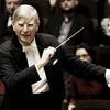 Den Herbert Blomstedt dirigéiert